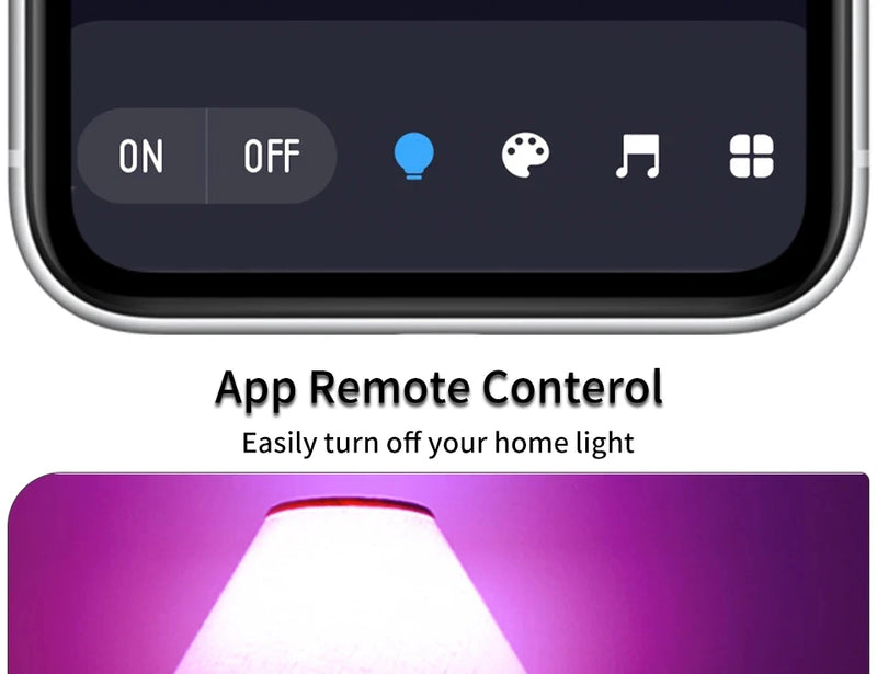 E27 led lâmpada inteligente rgb tuya lâmpada bluetooth app controle ampola regulável lâmpada led 15w casa quarto festa de natal decoração