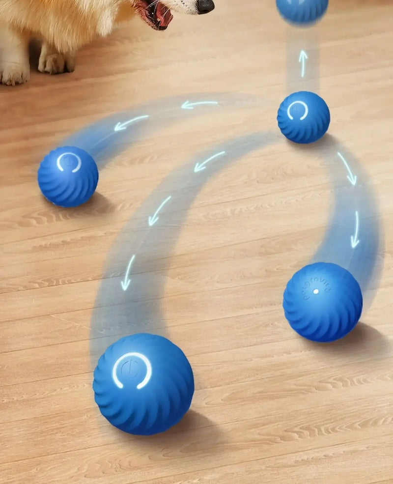 Recarregável Smart Dog Toy Ball, automático, eletrônico, interativo, treinamento, Pet, gravitacional, em movimento, rolamento ativo